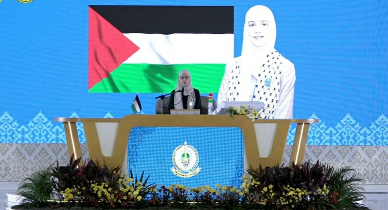 Cerita Hafizah Cantik Asal Palestina Berjuang Menghafal Alqur`an di Tengah Konflik